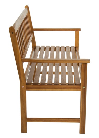 Charles Bentley FSC Acacia Wooden Bench (H90cm x W120cm x D61cm)