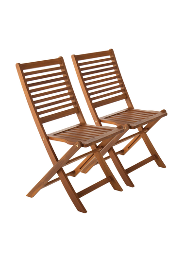 Charles Bentley FSC Acacia Hardwood 5pc Garden Furniture Set (4 Seater)