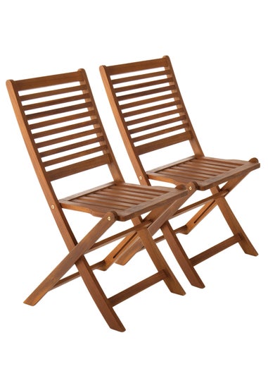 Charles Bentley FSC Acacia Wooden Octagonal Table & Chairs Set (5 Piece)