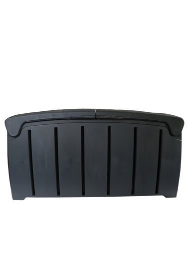 Charles Bentley Ward Plastic 322L Storage Box Black (H60cm x W115cm x D55cm)