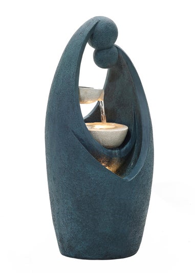 Charles Bentley Tay Cascading Water Feature (H62cm x W30cm x D24cm)