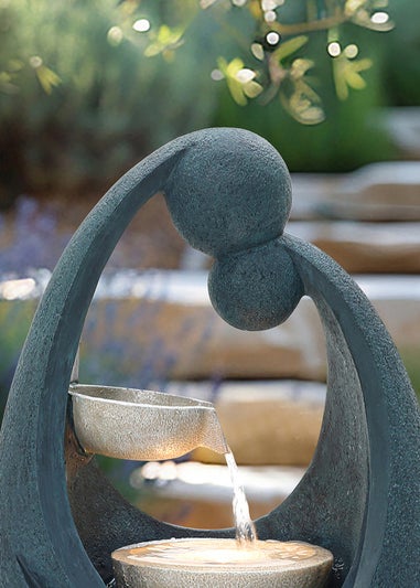 Charles Bentley Tay Cascading Water Feature (H62cm x W30cm x D24cm)