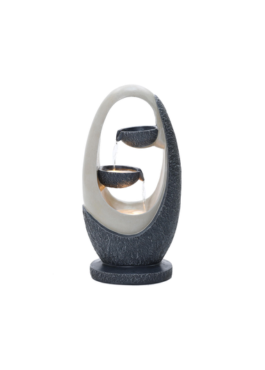 Charles Bentley Loire Cascading Water Feature (H59.5cm x W30cm x D23.5cm)