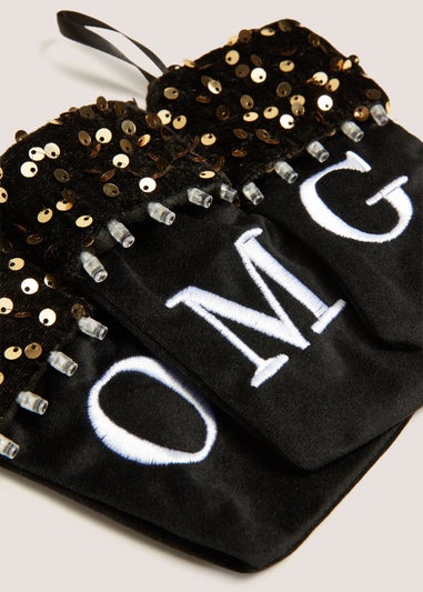 Light Up Alphabet Stocking Tree Decoration