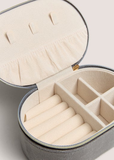 Grey Alphabet Jewellery Box
