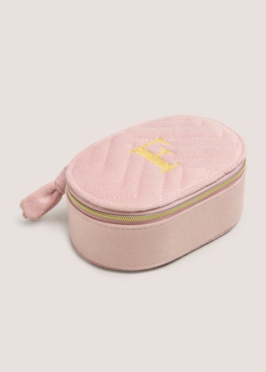Pink Alphabet Jewellery Box