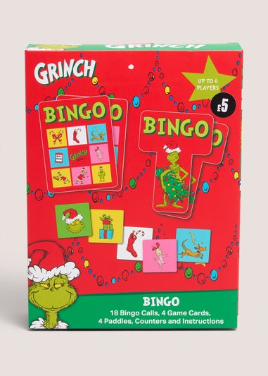 Grinch Bingo