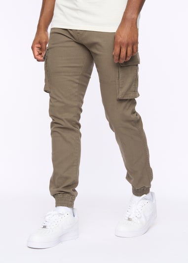 Crosshatch Khaki Frentons Cargo Pants
