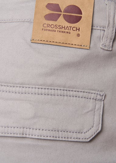 Crosshatch Grey Frentons Cargo Shorts