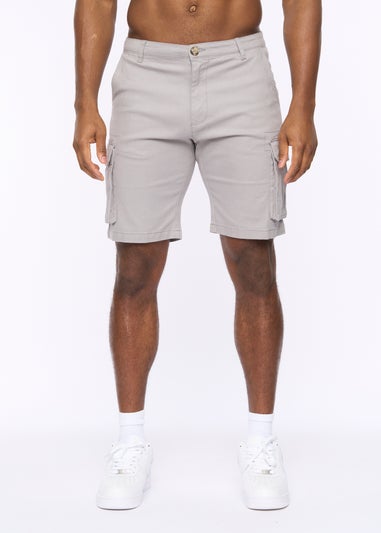 Crosshatch Grey Frentons Cargo Shorts