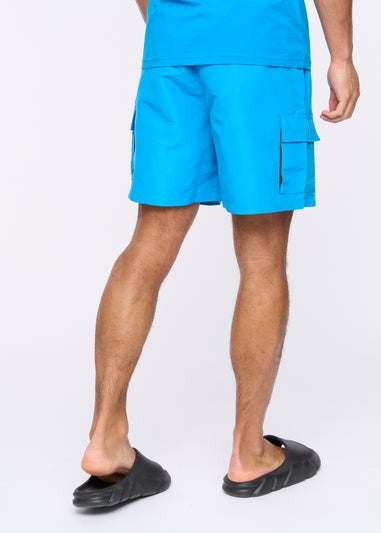 Henleys Blue Henulty Swim Shorts