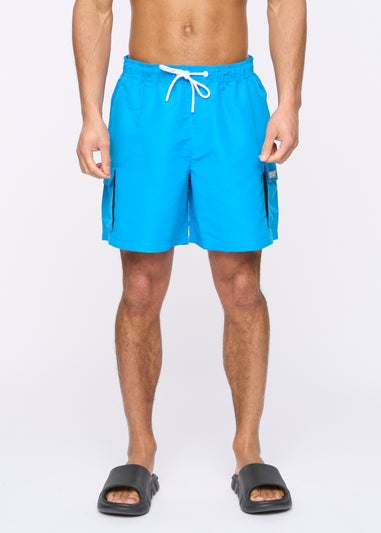 Henleys Blue Henulty Swim Shorts