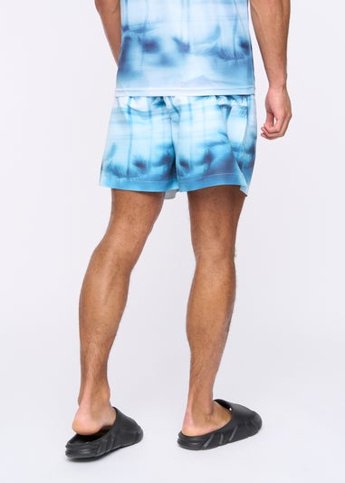 Henleys Denim Blue Hennicane Swim Shorts