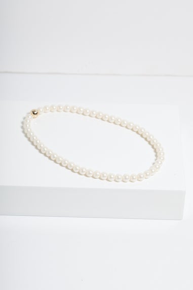 Jon Richard Gold Plated Magnetic Pearl Necklace