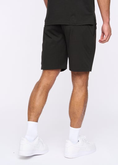 Henleys Black Henychill Polo & Short Twinset