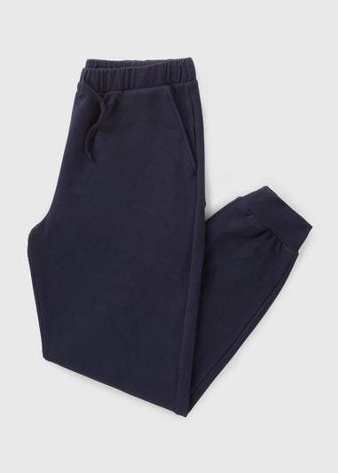 Navy Microfleece Joggers