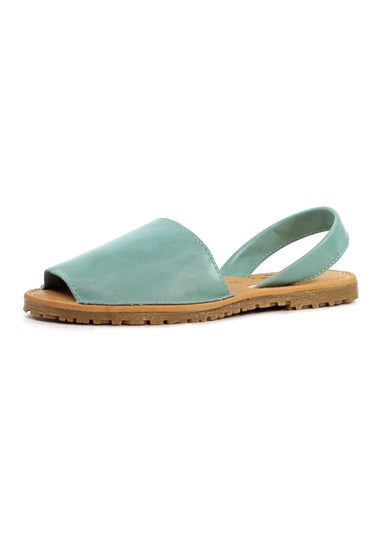 Lunar Turquoise Amara Leather Sandal