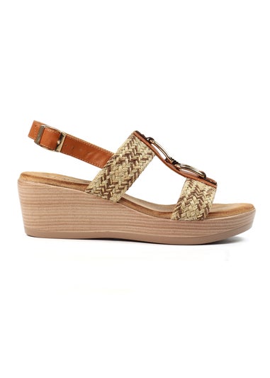 Lunar Tan Jamie Sandal