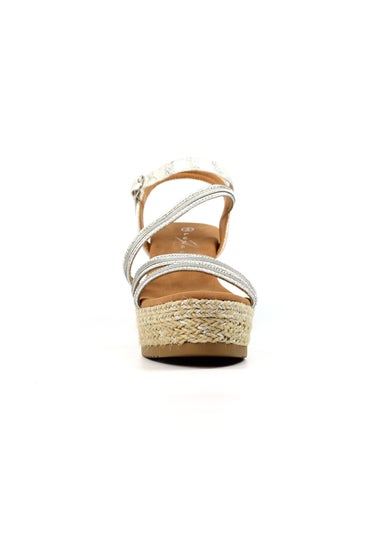 Lunar Silver Fern Sandal