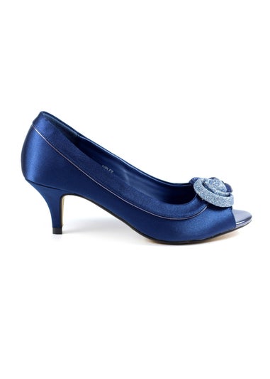 Lunar Navy Ripley Satin Courts