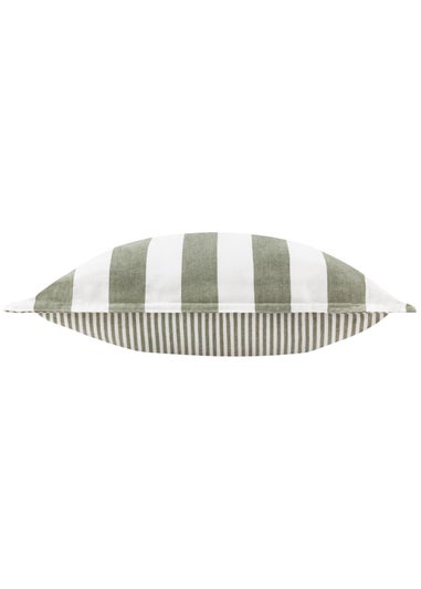 Yard Dark Green Hayle Cotton Outdoor Outdoor Cushion