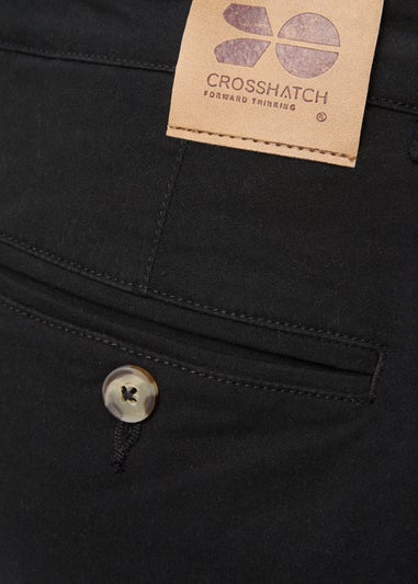 Crosshatch Black Sinwood Chino Shorts