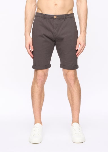 Crosshatch Charcoal Sinwood Chino Shorts
