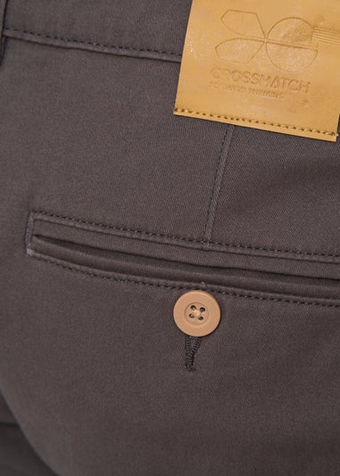 Crosshatch Charcoal Sinwood Chino Shorts