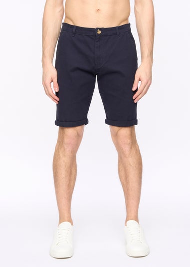 Crosshatch Navy Sinwood Chino Shorts