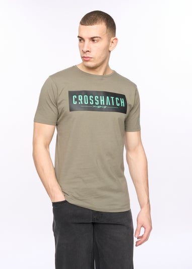 Crosshatch Dark Sage Changra T-Shirt