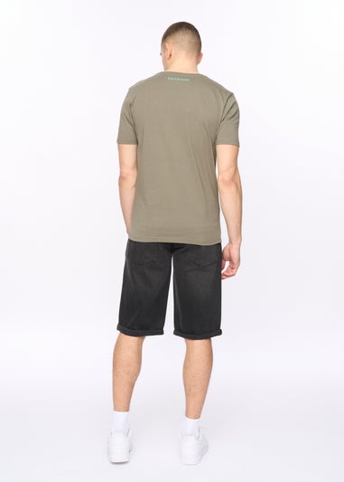 Crosshatch Dark Sage Changra T-Shirt