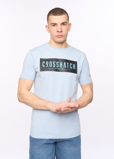 Crosshatch Light Blue Changra T-Shirt
