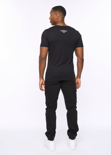 Crosshatch  Black  Dogz  T-Shirt