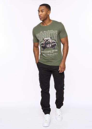 Crosshatch Green Dogz T-Shirt