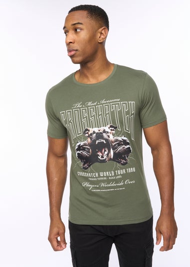 Crosshatch Green Dogz T-Shirt