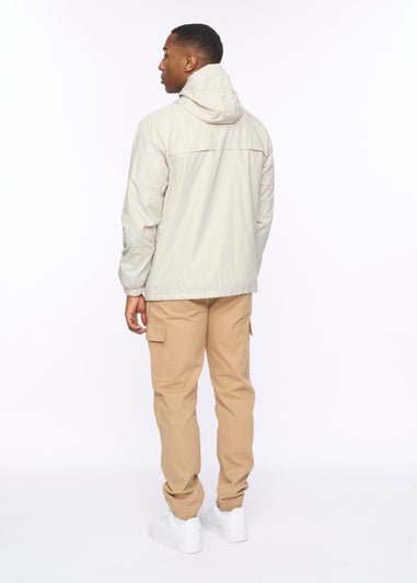 Crosshatch Light Stone Utilate Jacket