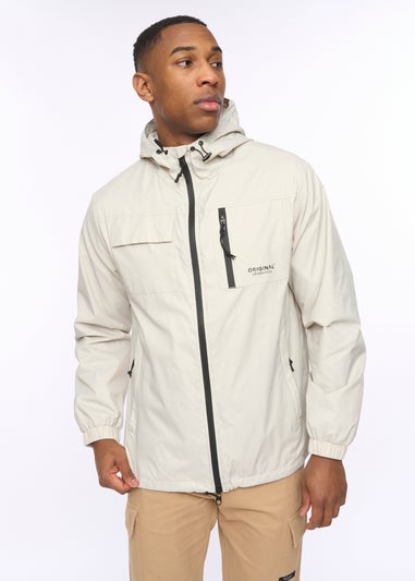 Crosshatch Light Stone Utilate Jacket