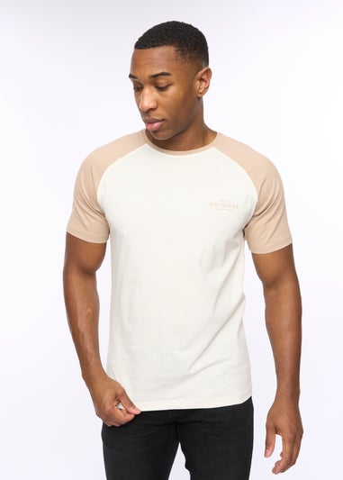 Crosshatch White Meza T-Shirt