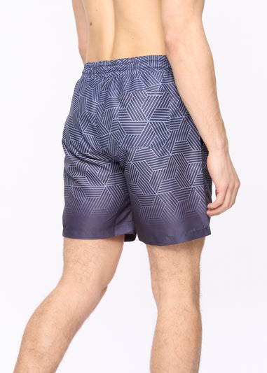 Crosshatch Navy Layotta Swim Shorts