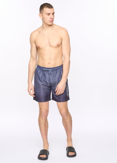 Crosshatch Navy Layotta Swim Shorts