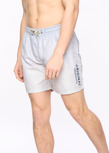 Crosshatch  Light  Stone  Layotta  Swim  Shorts