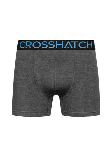Crosshatch Blue Knightling MVE 3 Pack Boxers