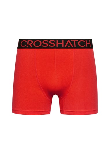 Crosshatch Red Knightling MVE 3 Pack Boxers