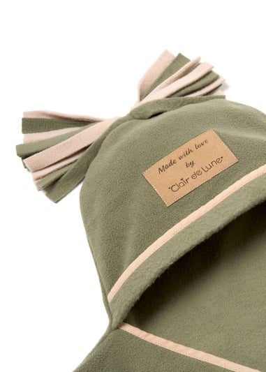 Clair de Lune Green Star Fleece Wrap