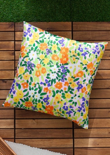 Wylder Nature Confetti Floral Printed Outdoor Outdoor Cushion