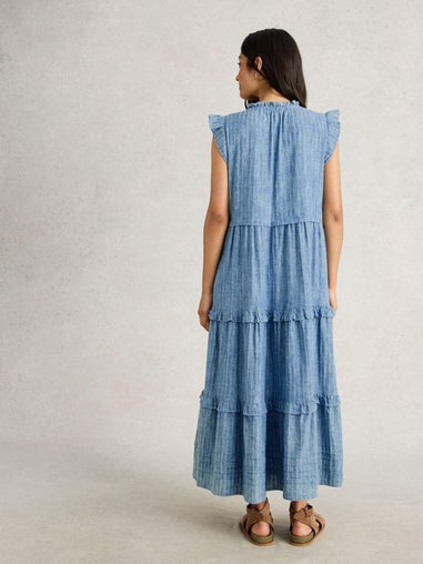 Gestreiftes Maxikleid Rosie