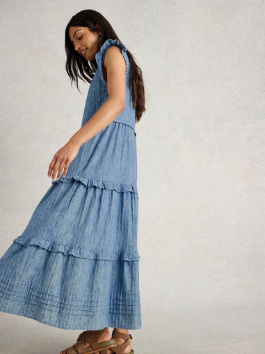 Gestreiftes Maxikleid Rosie