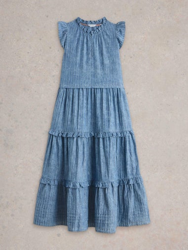 Gestreiftes Maxikleid Rosie