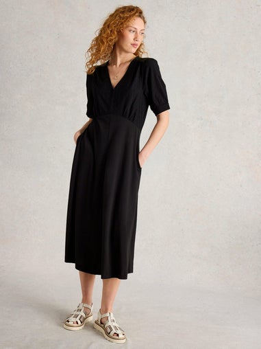 Jerseykleid Megan mit Lochspitze