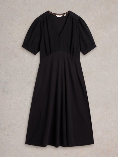 Jerseykleid Megan mit Lochspitze
